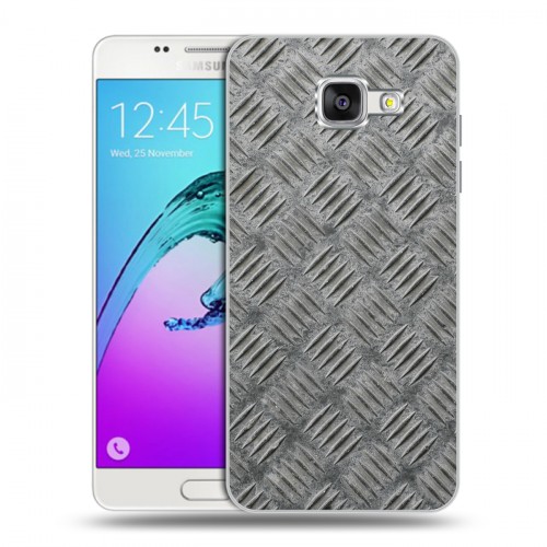 Дизайнерский силиконовый чехол для Samsung Galaxy A5 (2016) Металл