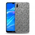 Дизайнерский пластиковый чехол для Huawei Y6 (2019) Металл