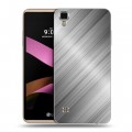 Дизайнерский пластиковый чехол для LG X Style Металл