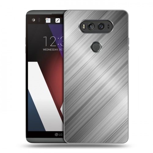 Дизайнерский пластиковый чехол для LG V20 Металл