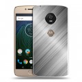 Дизайнерский силиконовый чехол для Motorola Moto G5s Металл