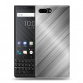 Дизайнерский пластиковый чехол для BlackBerry KEY2 Металл