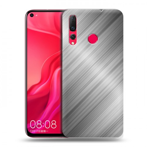 Дизайнерский пластиковый чехол для Huawei Nova 4 Металл