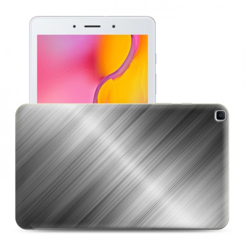 Дизайнерский силиконовый чехол для Samsung Galaxy Tab A 8.0 (2019) Металл
