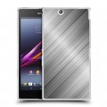 Дизайнерский пластиковый чехол для Sony Xperia Z Ultra  Металл