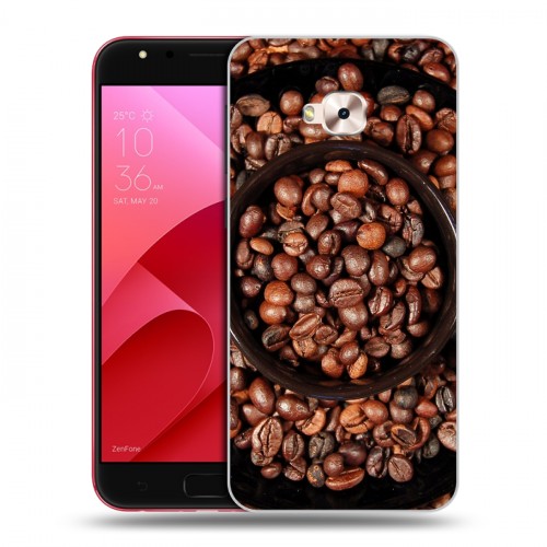 Дизайнерский пластиковый чехол для ASUS ZenFone 4 Selfie Pro кофе текстуры