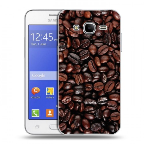 Дизайнерский пластиковый чехол для Samsung Galaxy J7 кофе текстуры