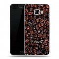 Дизайнерский пластиковый чехол для Samsung Galaxy C5 кофе текстуры