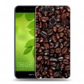 Дизайнерский пластиковый чехол для Huawei Nova 2 Plus кофе текстуры