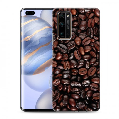 Дизайнерский силиконовый чехол для Huawei Honor 30 Pro кофе текстуры