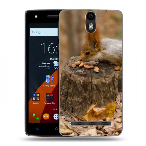 Дизайнерский силиконовый чехол для Wileyfox Storm Грызуны