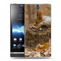 Дизайнерский пластиковый чехол для Sony Xperia S Грызуны