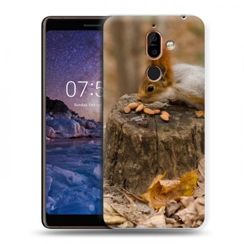 Дизайнерский пластиковый чехол для Nokia 7 Plus Грызуны