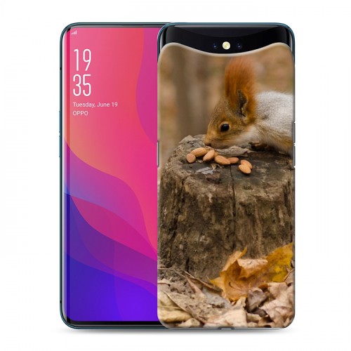 Дизайнерский силиконовый чехол для OPPO Find X Грызуны