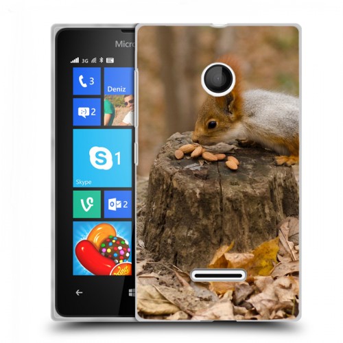 Дизайнерский пластиковый чехол для Microsoft Lumia 435 Грызуны