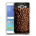 Дизайнерский пластиковый чехол для Samsung Galaxy J5 кофе текстуры