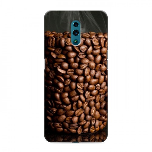 Дизайнерский пластиковый чехол для OPPO Reno кофе текстуры