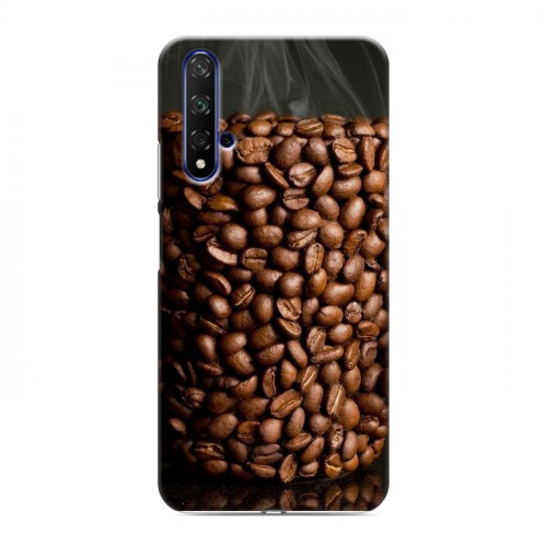 Дизайнерский силиконовый чехол для Huawei Honor 20 кофе текстуры