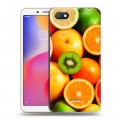 Дизайнерский пластиковый чехол для Xiaomi RedMi 6A Фрукты текстуры