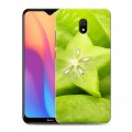 Дизайнерский силиконовый с усиленными углами чехол для Xiaomi RedMi 8A Фрукты текстуры