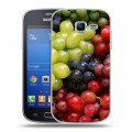 Дизайнерский пластиковый чехол для Samsung Galaxy Trend Lite Фрукты текстуры