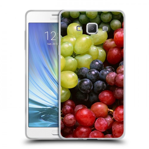 Дизайнерский пластиковый чехол для Samsung Galaxy A7 Фрукты текстуры