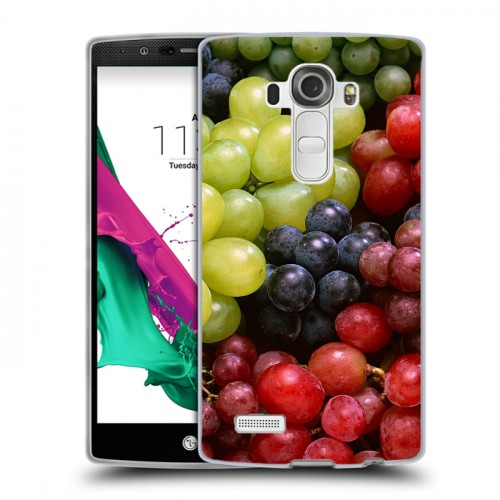 Дизайнерский пластиковый чехол для LG G4 Фрукты текстуры