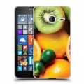 Дизайнерский пластиковый чехол для Microsoft Lumia 640 XL Фрукты текстуры