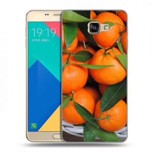 Дизайнерский силиконовый чехол для Samsung Galaxy A9 Фрукты текстуры