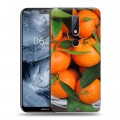 Дизайнерский пластиковый чехол для Nokia 6.1 Plus Фрукты текстуры