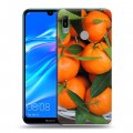 Дизайнерский пластиковый чехол для Huawei Y6 (2019) Фрукты текстуры