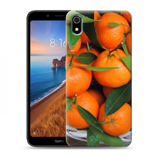 Дизайнерский силиконовый чехол для Xiaomi RedMi 7A Фрукты текстуры