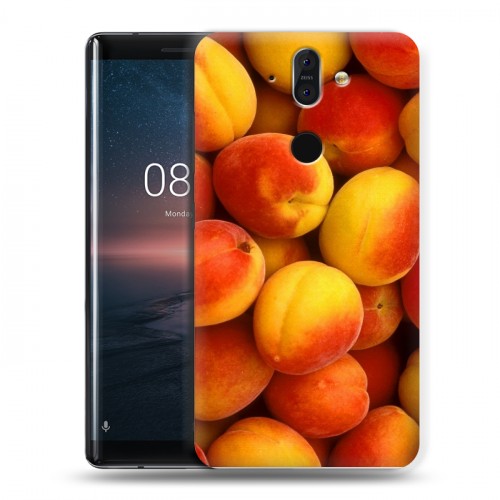 Дизайнерский пластиковый чехол для Nokia 8 Sirocco Фрукты текстуры