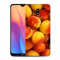 Дизайнерский силиконовый с усиленными углами чехол для Xiaomi RedMi 8A Фрукты текстуры