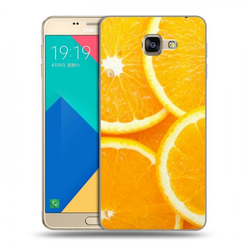 Дизайнерский силиконовый чехол для Samsung Galaxy A9 Фрукты текстуры