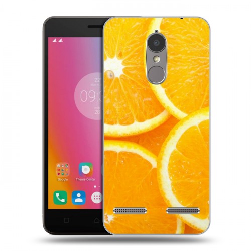 Дизайнерский пластиковый чехол для Lenovo K6 Фрукты текстуры