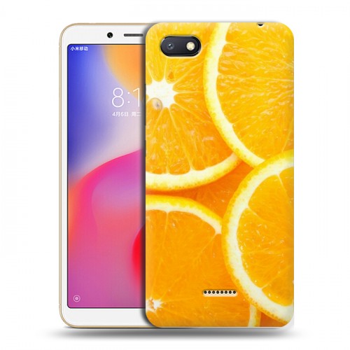 Дизайнерский пластиковый чехол для Xiaomi RedMi 6A Фрукты текстуры