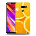 Дизайнерский пластиковый чехол для LG G8 ThinQ Фрукты текстуры