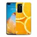 Дизайнерский пластиковый чехол для Huawei P40 Фрукты текстуры