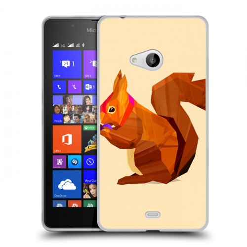 Дизайнерский пластиковый чехол для Microsoft Lumia 540 Грызуны