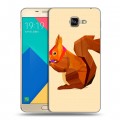 Дизайнерский силиконовый чехол для Samsung Galaxy A9 Грызуны