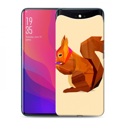 Дизайнерский силиконовый чехол для OPPO Find X Грызуны