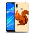 Дизайнерский пластиковый чехол для Huawei Y6 (2019) Грызуны