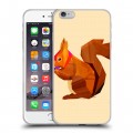 Дизайнерский силиконовый чехол для Iphone 6 Plus/6s Plus Грызуны