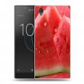 Дизайнерский пластиковый чехол для Sony Xperia L1 Фрукты текстуры