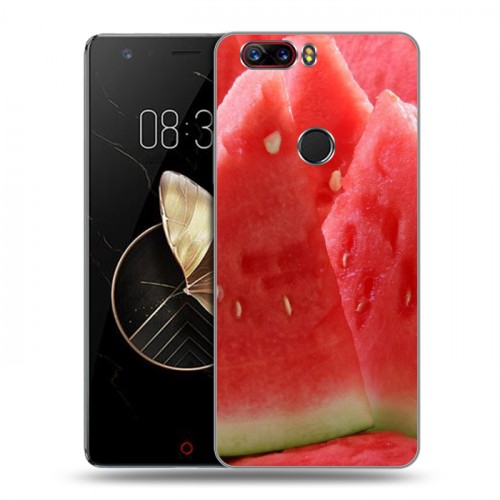 Дизайнерский пластиковый чехол для ZTE Nubia Z17 Фрукты текстуры