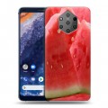 Дизайнерский силиконовый чехол для Nokia 9 PureView Фрукты текстуры