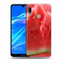 Дизайнерский пластиковый чехол для Huawei Y6 (2019) Фрукты текстуры