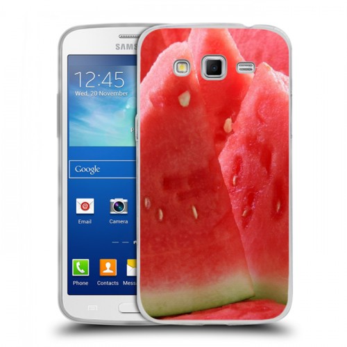 Дизайнерский пластиковый чехол для Samsung Galaxy Grand 2 Фрукты текстуры