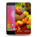 Дизайнерский силиконовый чехол для Lenovo K6 Фрукты текстуры